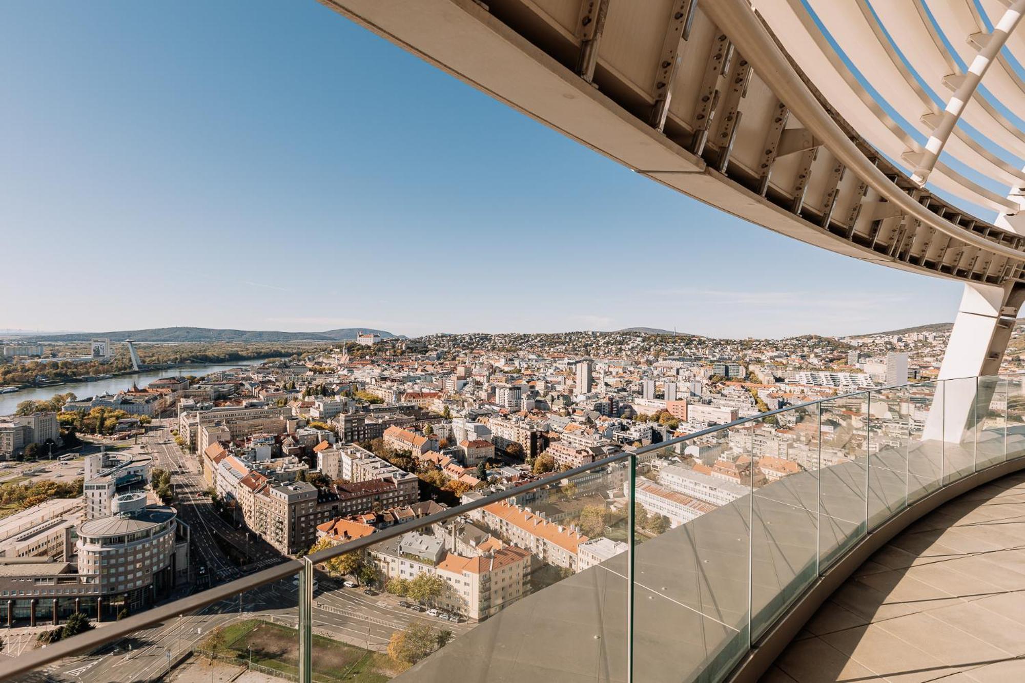 Skau Blue Residence In Sky Park 21 Floor 2 Tower Panoramic View Free Parking Bratislava Buitenkant foto