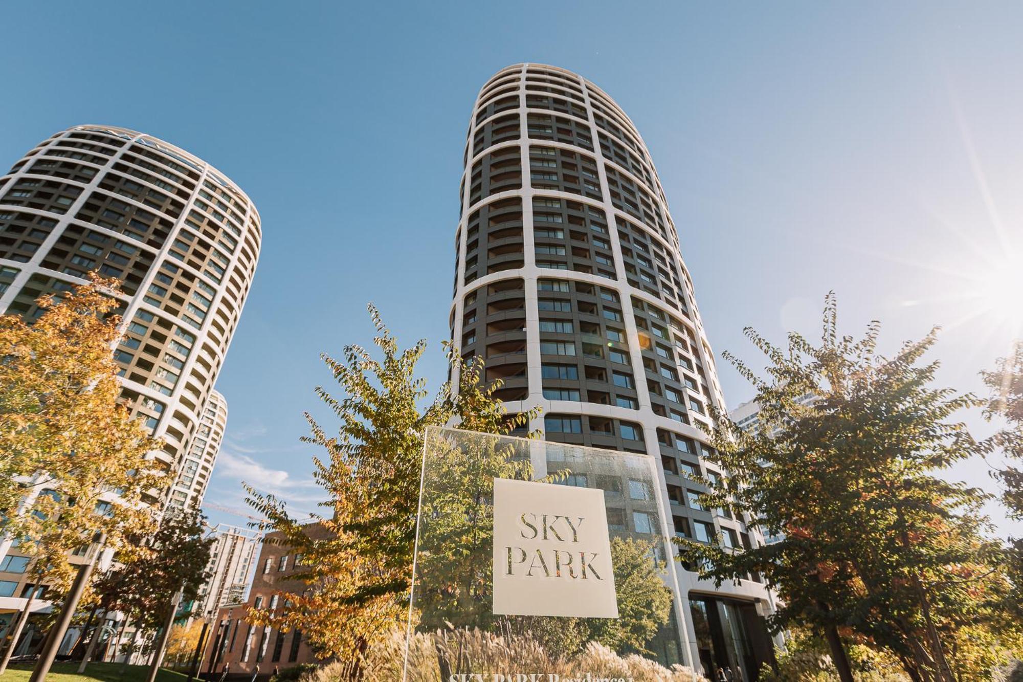Skau Blue Residence In Sky Park 21 Floor 2 Tower Panoramic View Free Parking Bratislava Buitenkant foto